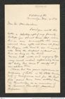 Nachlass Franz Steindachner, Brief von Albert A. Howard an Franz Steindachner (03.12.1894), Inv.Nr. 242.01, Seite 1